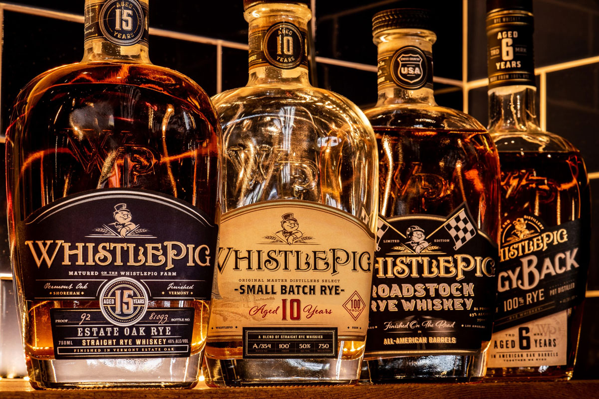 WhistlePig标志设计含义及威士忌品牌设计理念
