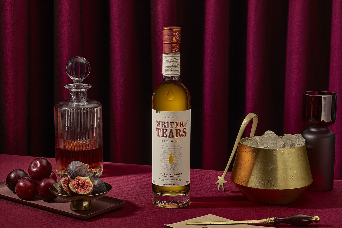 Writers' Tears标志设计含义及威士忌品牌设计理念