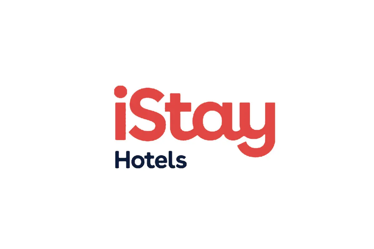 iStay爱思待酒店品牌LOGO设计案例-酒店行业标志设计方案