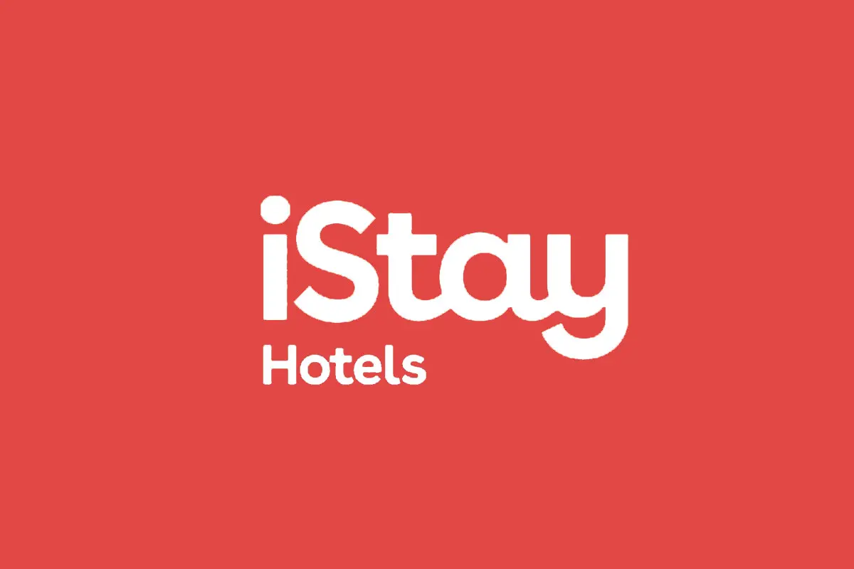 iStay爱思待酒店品牌反白LOGO