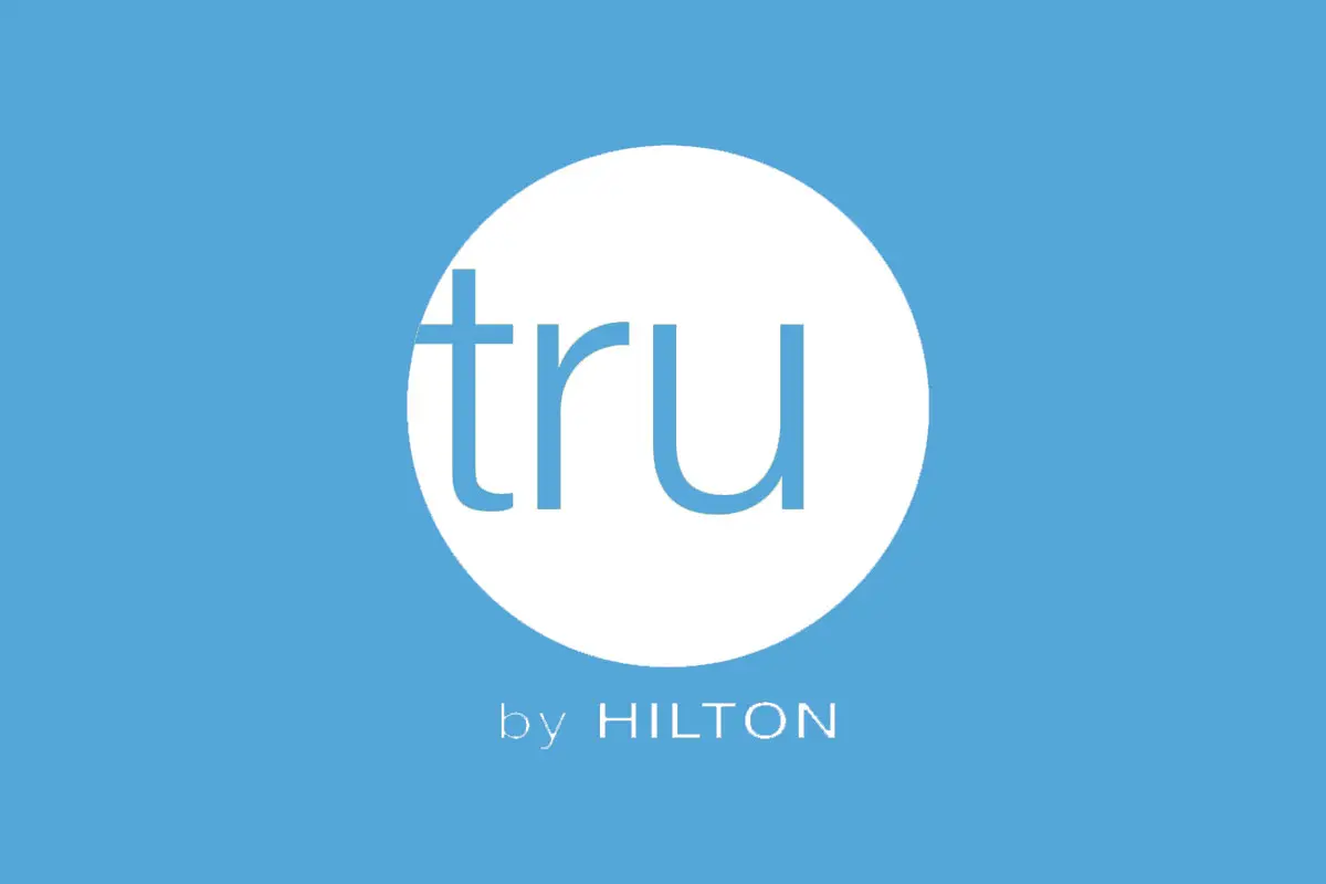 tru酒店品牌反白LOGO