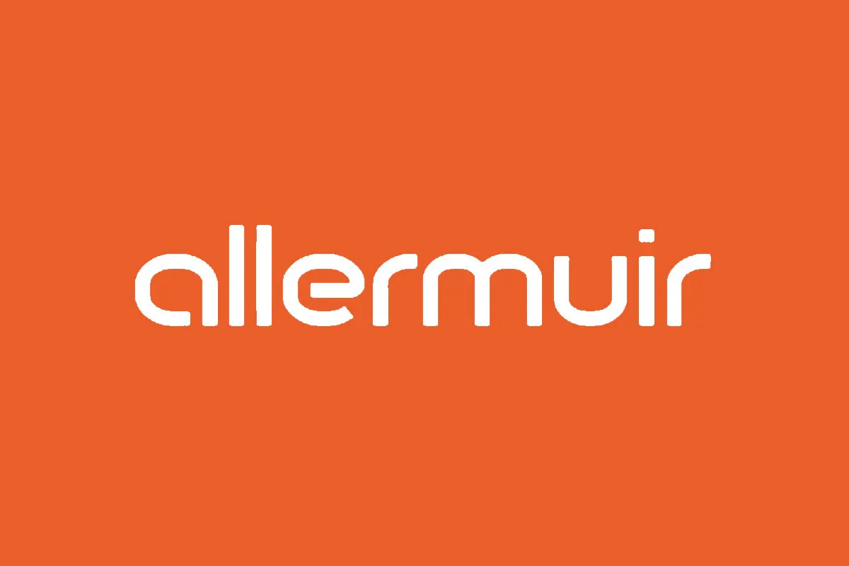 Allermuir阿勒缪尔反白LOGO