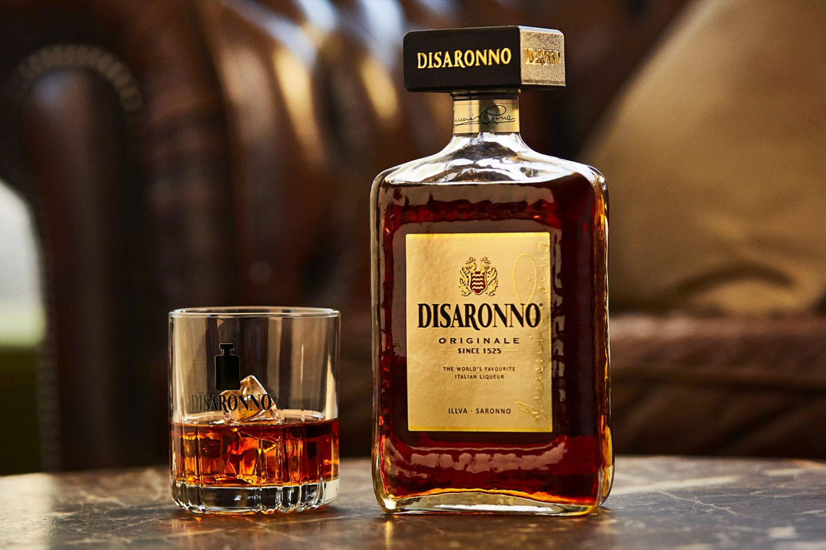 Amaretto di Saronno标志设计含义及利口酒品牌设计理念