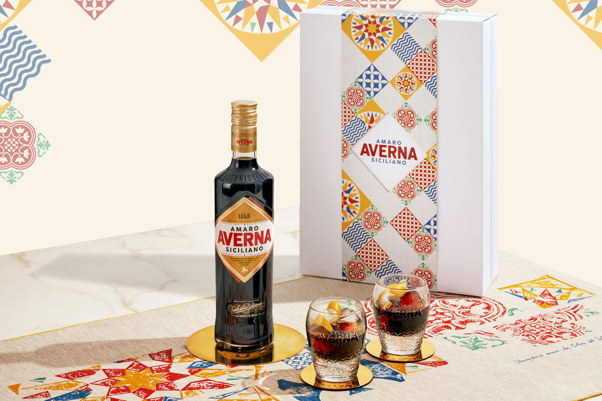 Averna标志设计含义及利口酒品牌设计理念