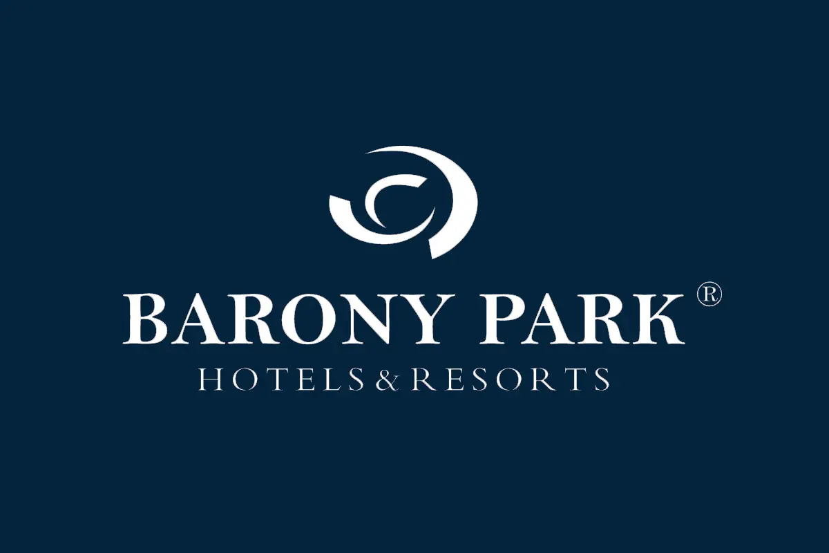 Barony Park邦臣酒店反白logo