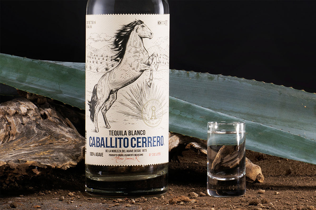 Caballito Cerrero标志设计含义及龙舌兰品牌设计理念