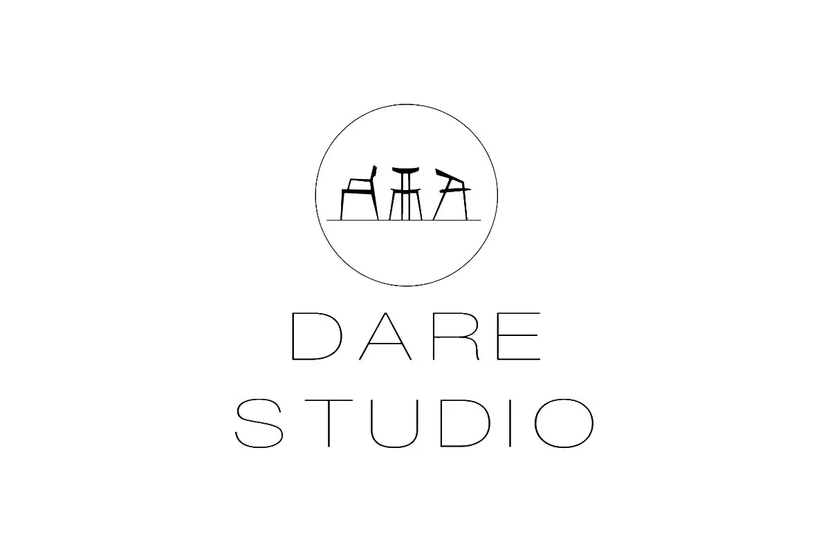 Dare Studio品牌LOGO设计案例-家具行业标志设计方案
