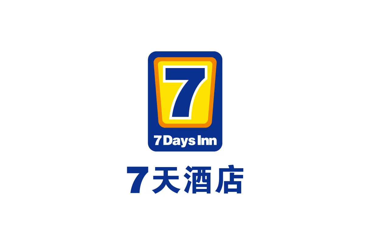 7天酒店品牌LOGO设计案例-酒店行业标志设计方案