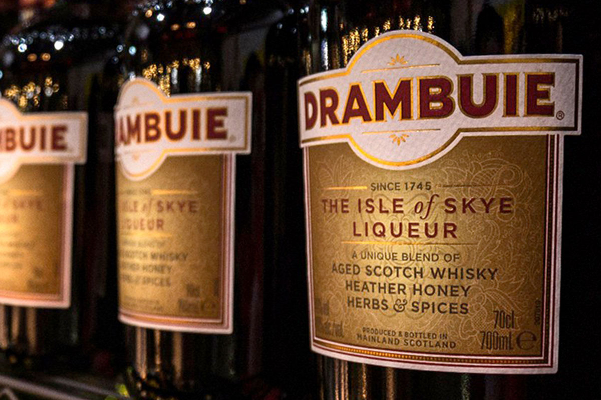 Drambuie标签