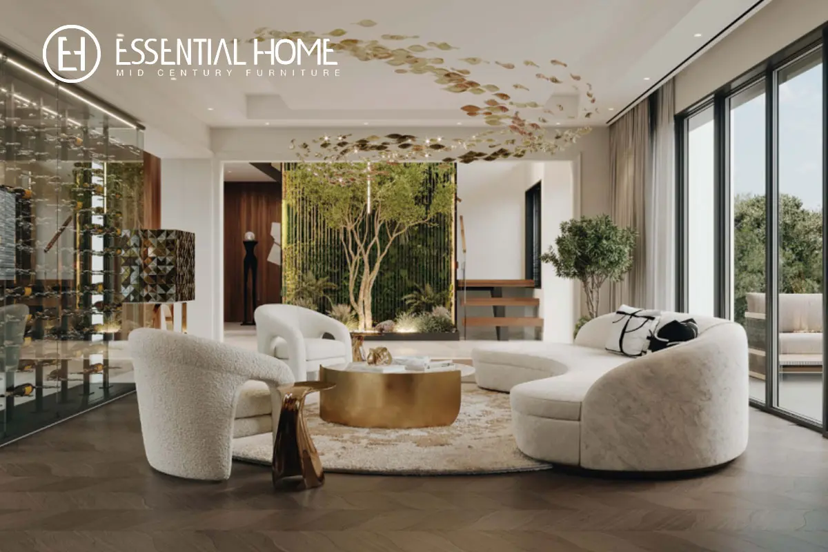ESSENTIAL HOME标志设计含义及家具品牌设计理念