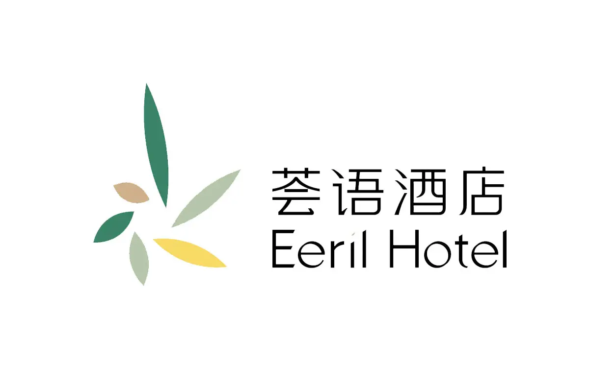 荟语酒店品牌LOGO设计案例-酒店行业标志设计方案