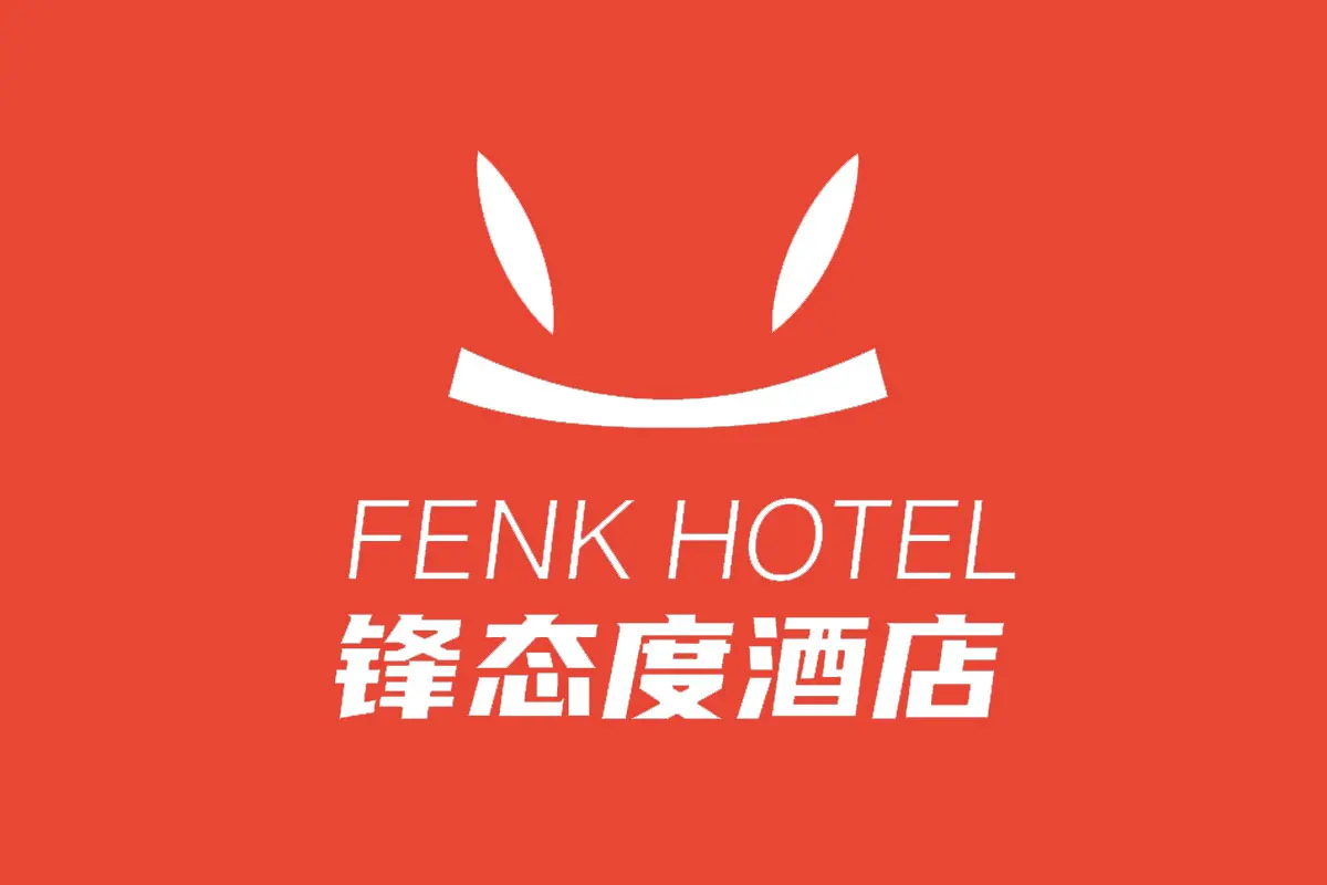 锋态度酒店品牌反白LOGO