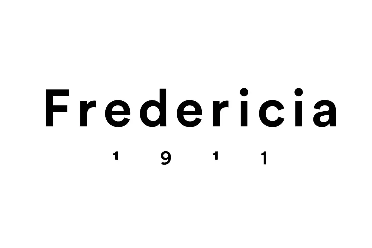 FREDERICIA品牌LOGO设计案例-家具行业标志设计方案