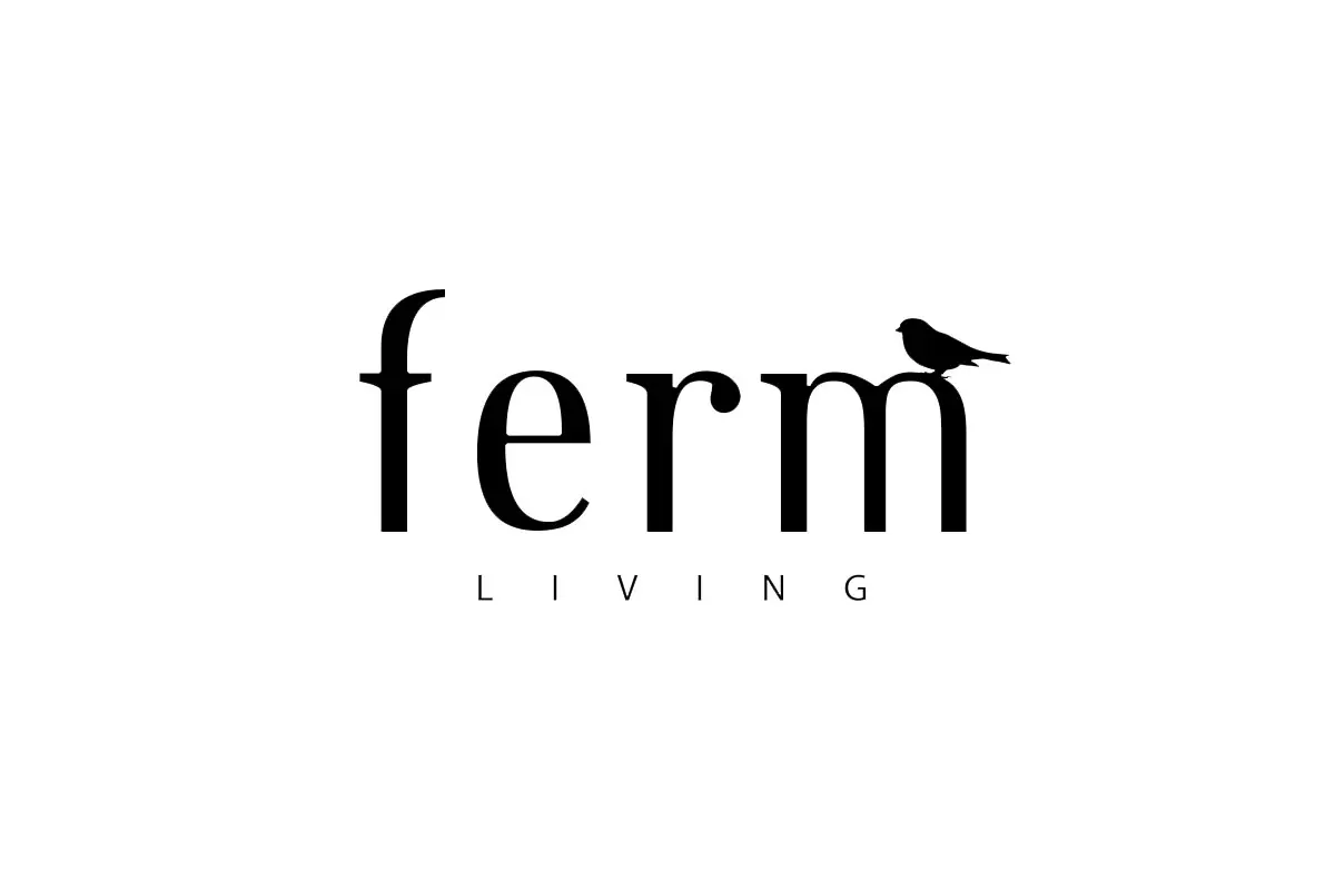 Ferm Living品牌LOGO设计案例-家具行业标志设计方案