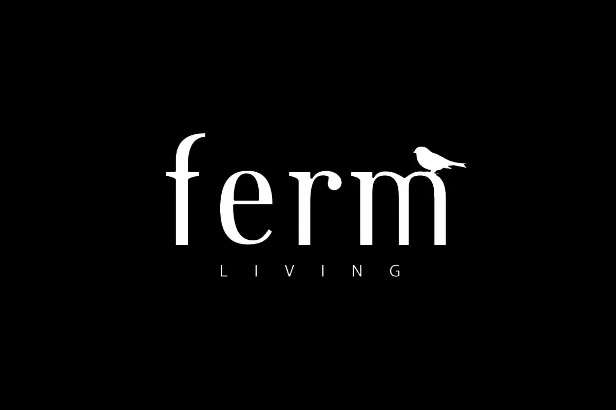 Ferm Living反白LOGO