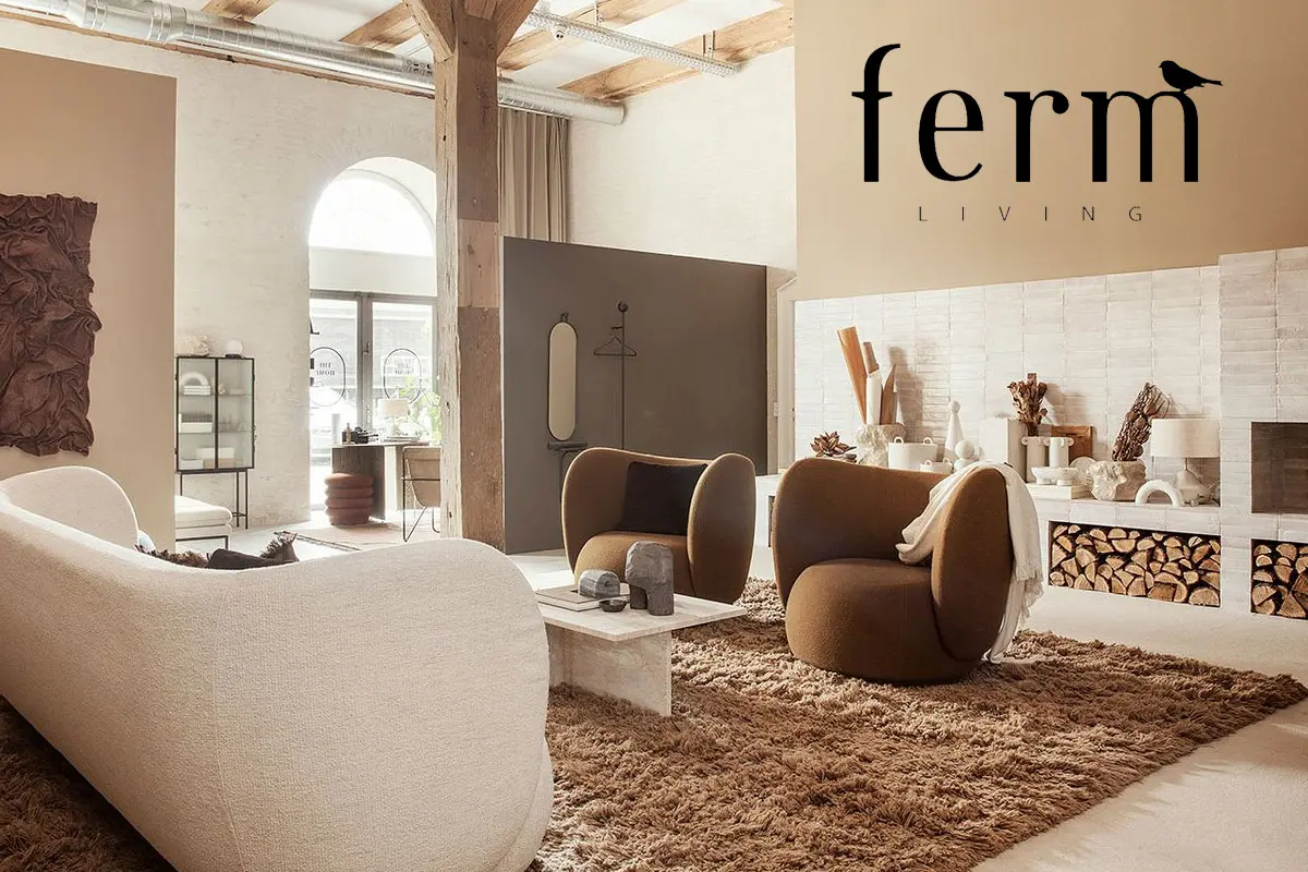 Ferm Living标志设计含义及家具品牌设计理念