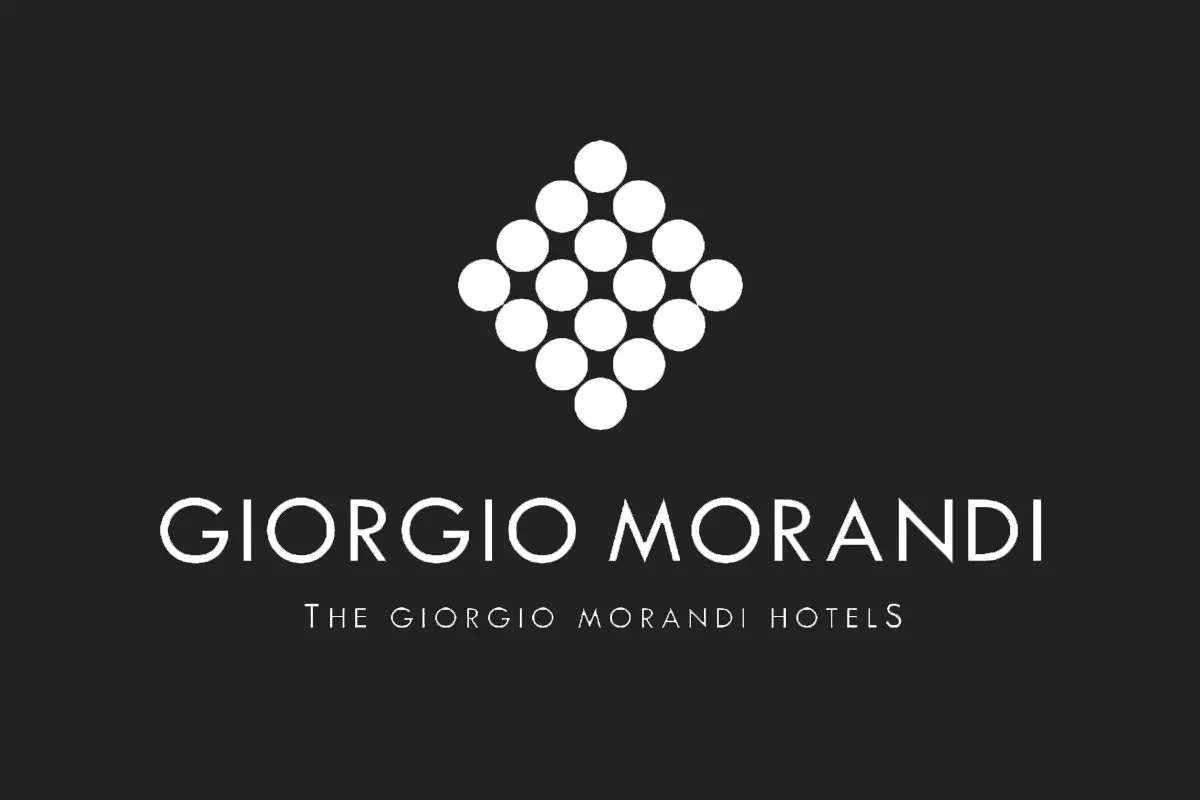乔治·莫兰迪酒店品牌反白LOGO