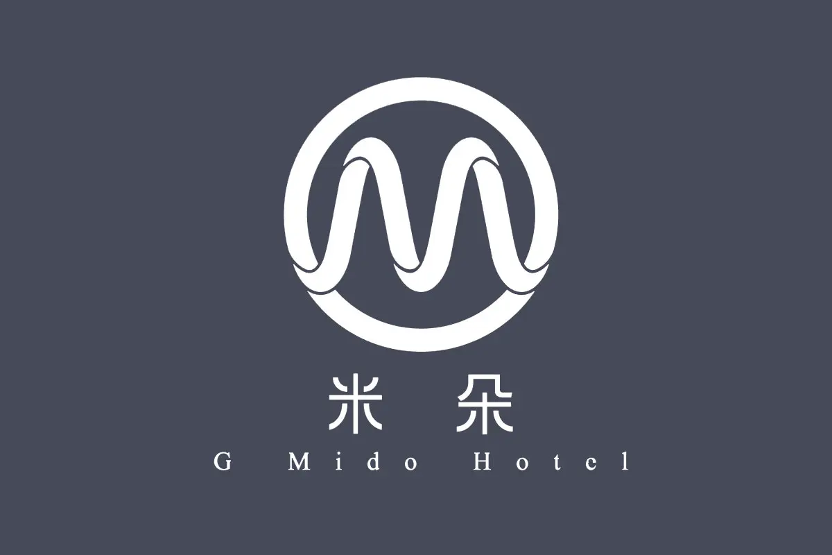 米朵酒店品牌反白LOGO