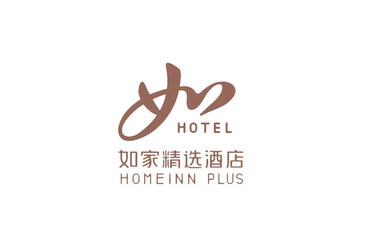 如家精选酒店品牌LOGO设计案例-酒店行业标志设计方案