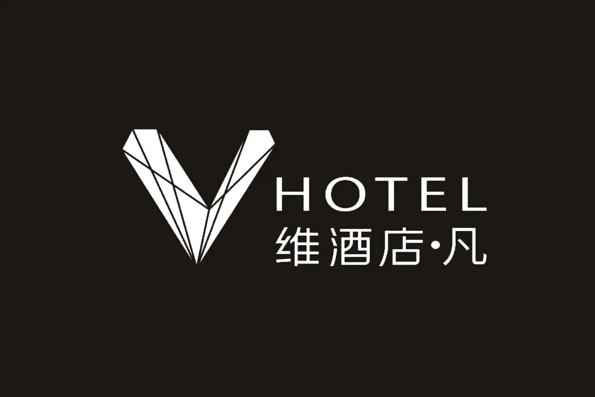 维凡酒店品牌反白LOGO