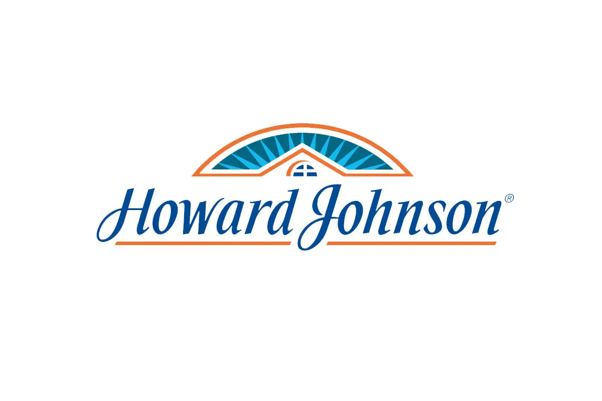 Howard Johnson豪生酒店品牌LOGO设计-酒店行业标志设计