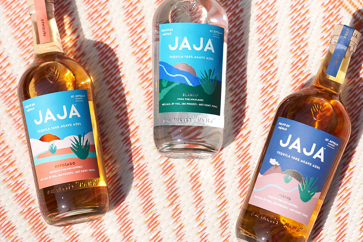 Jaja Tequila标志设计含义及龙舌兰品牌设计理念