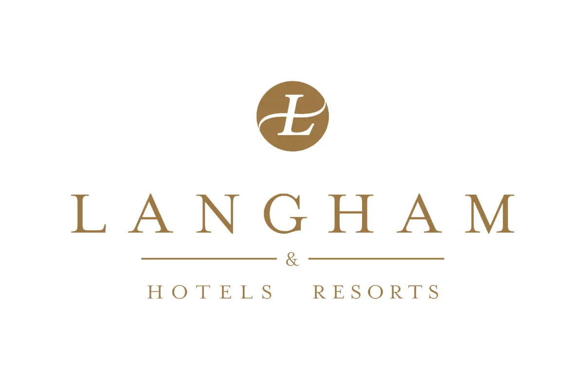 LANGHAM朗廷酒店品牌LOGO设计案例-酒店行业标志设计方案