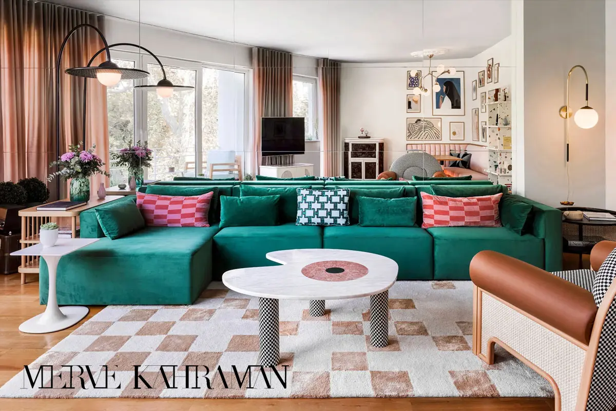 Merve Kahraman标志设计含义及家具品牌设计理念