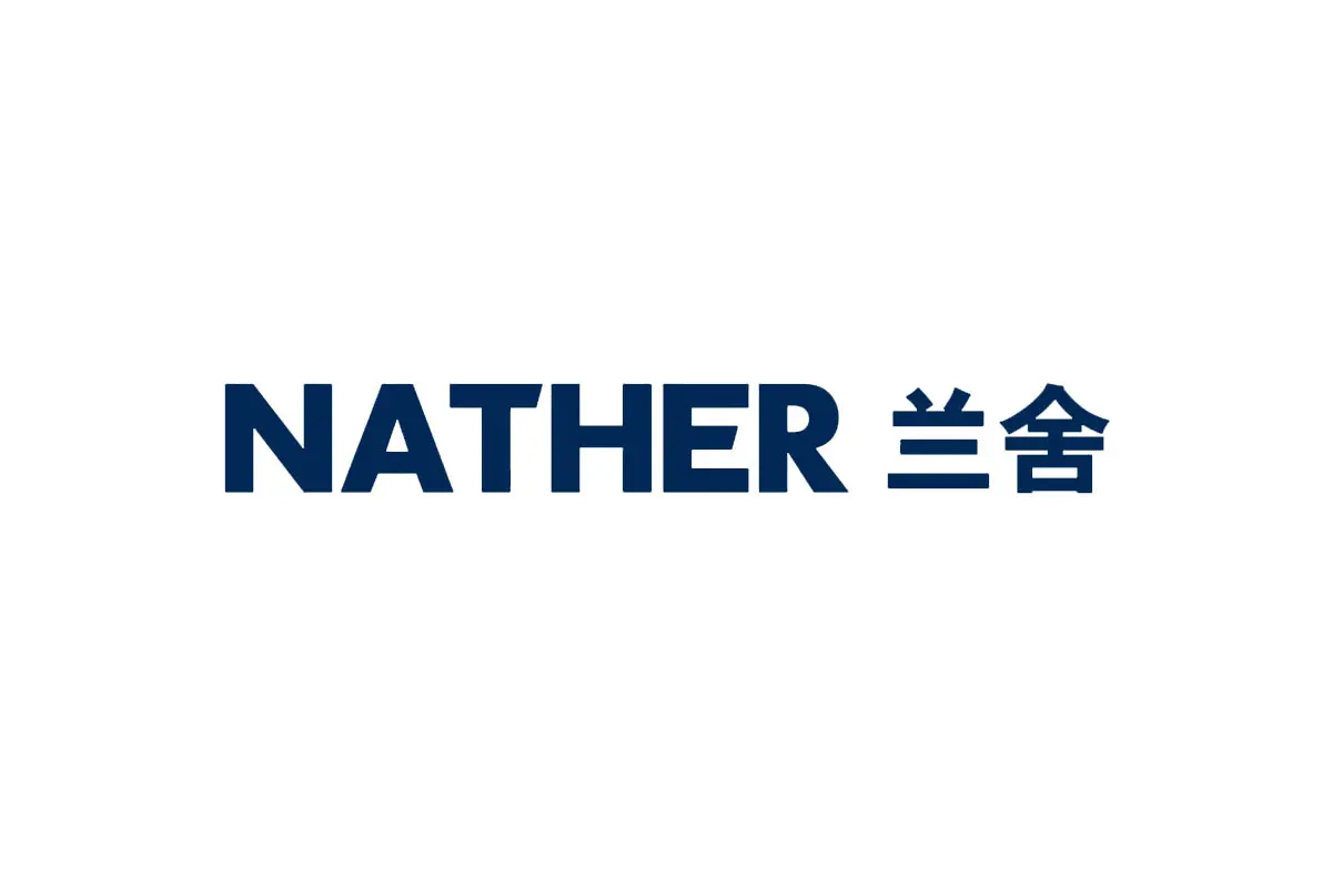 NATHER兰舍品牌LOGO设计案例-家具行业标志设计方案