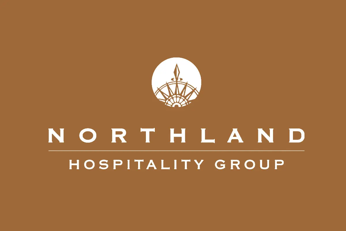 NORTHLAND万国酒店集团反白logo