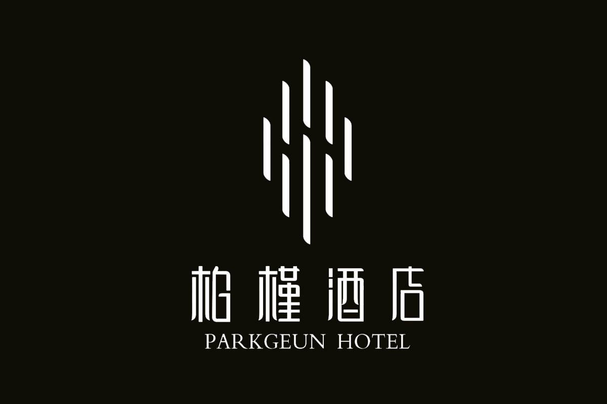 柏槿酒店反白logo