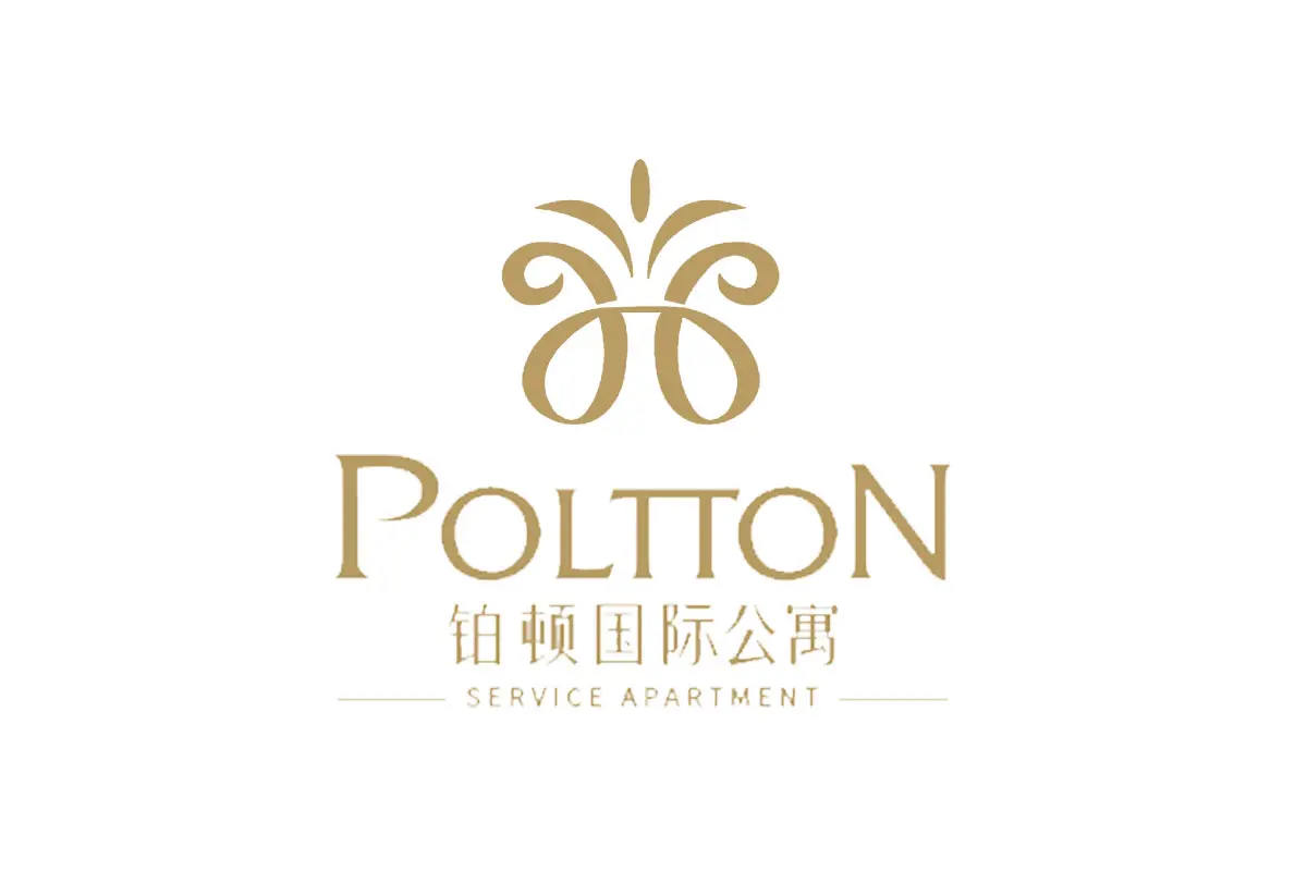 铂顿国际公寓品牌LOGO设计案例-酒店行业标志设计方案