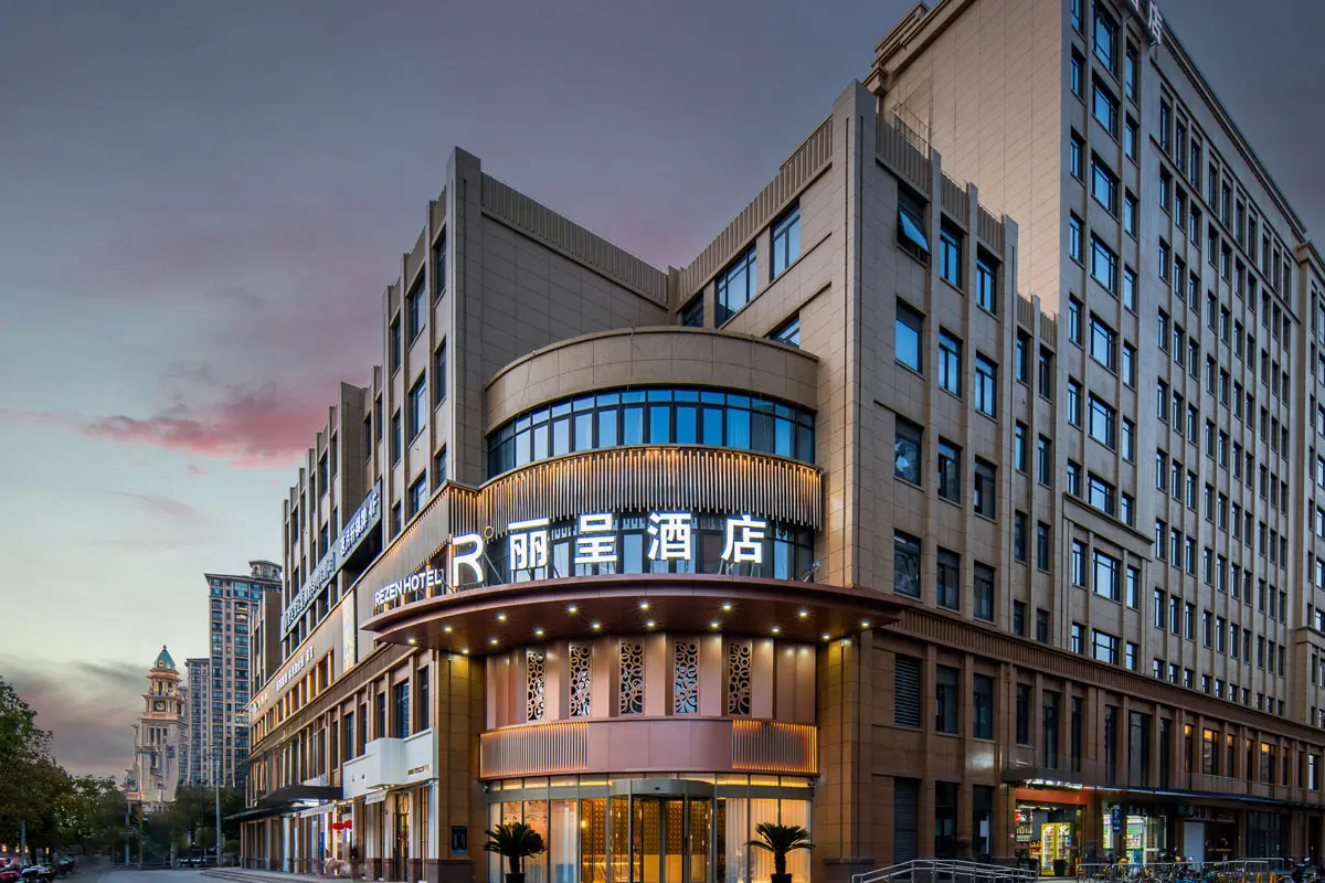 丽呈酒店标志设计含义及酒店品牌设计理念