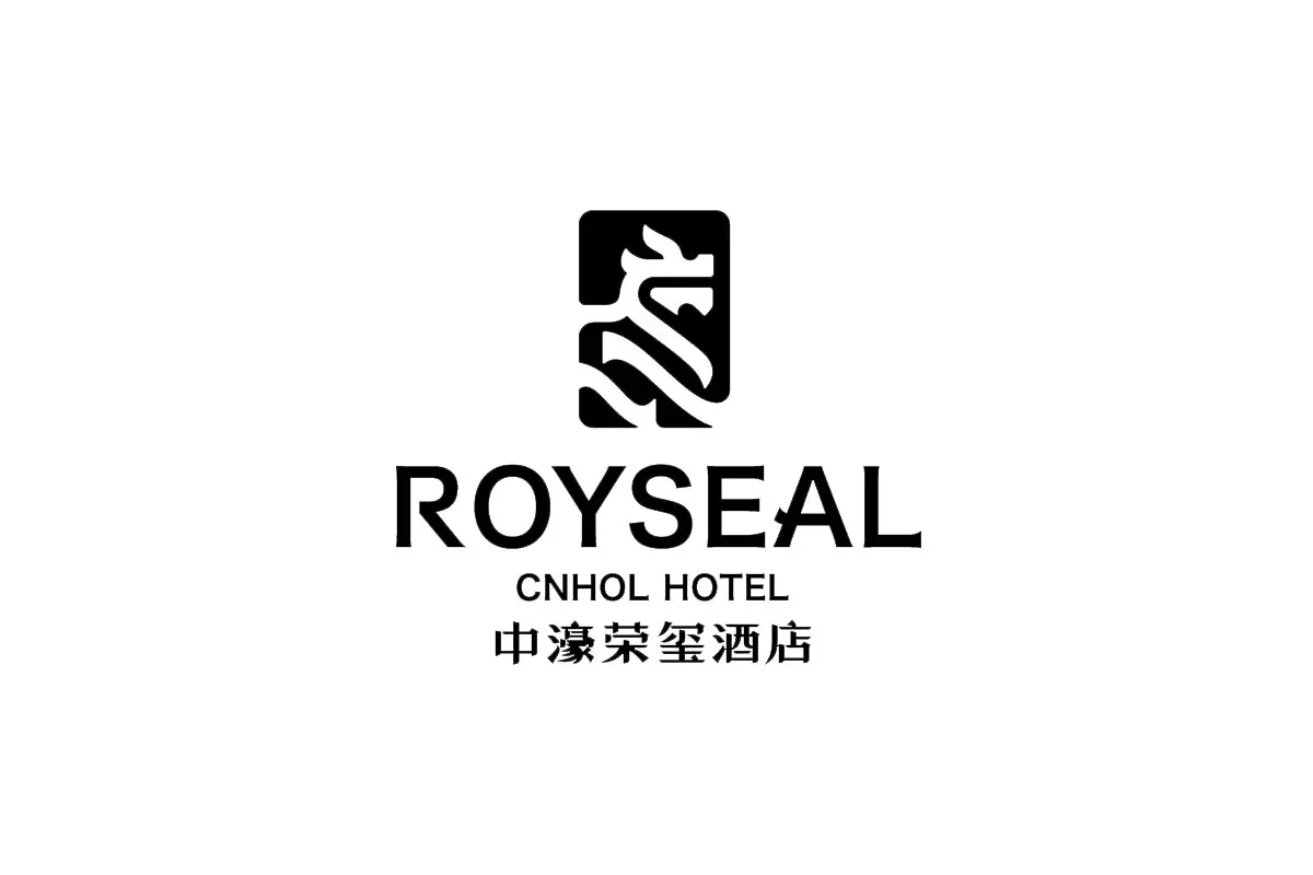 中濠荣玺酒店品牌LOGO设计案例-酒店行业标志设计方案
