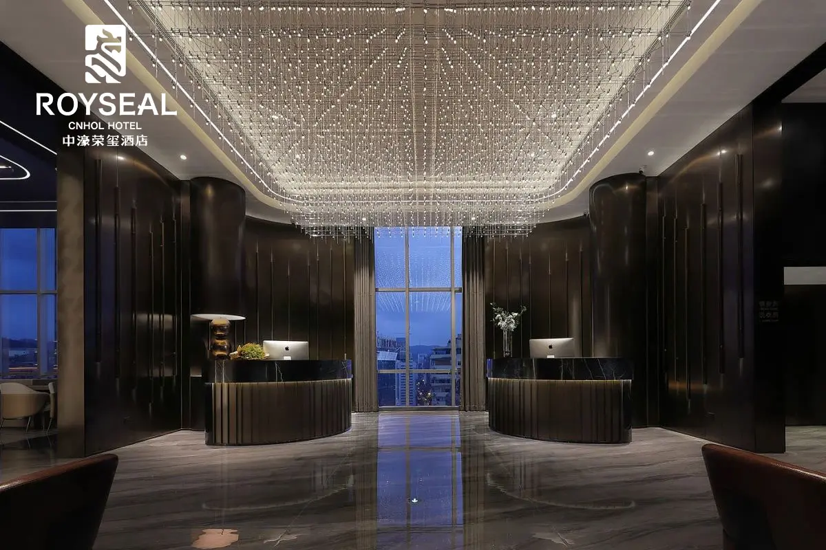 中濠荣玺酒店标志设计含义及酒店品牌设计理念