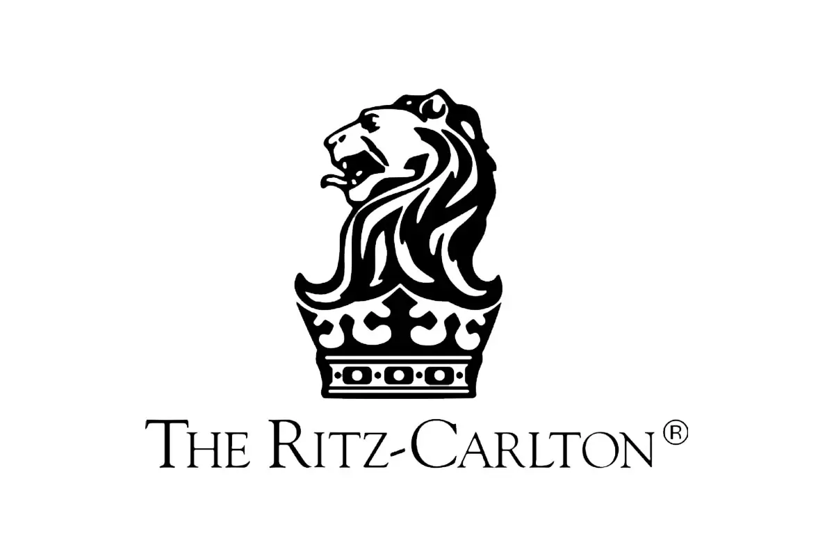 The Ritz Carlton丽思卡尔顿酒店品牌LOGO设计-酒店行业标志设计