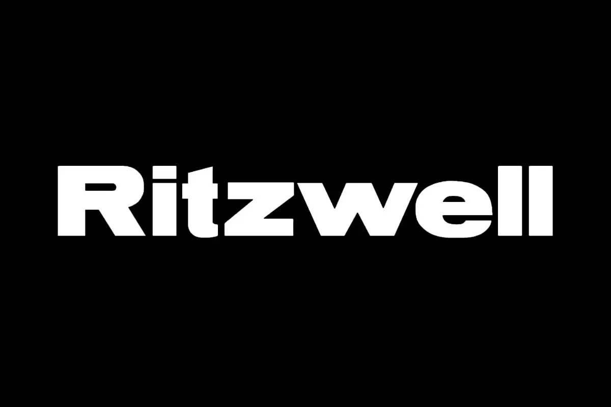 Ritzwell品牌反白LOGO