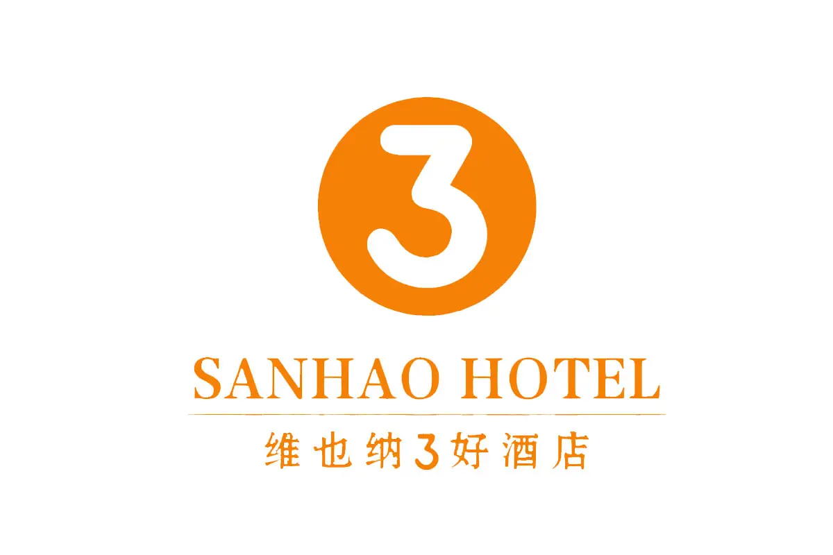 维也纳3好酒店品牌LOGO设计案例-酒店行业标志设计方案