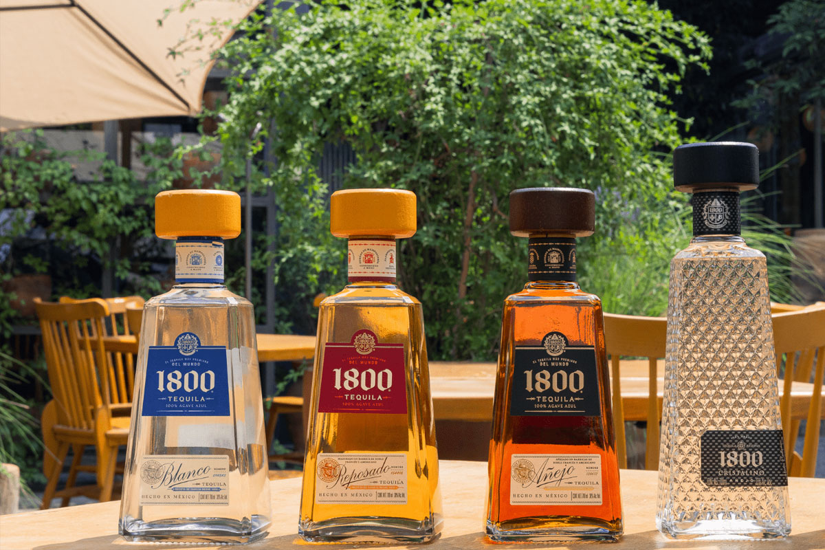 1800 Tequila标志设计含义及龙舌兰品牌设计理念