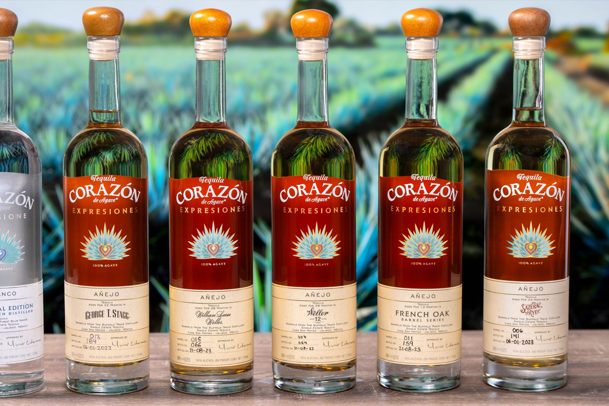 Tequila Corazón标志设计含义及龙舌兰品牌设计理念