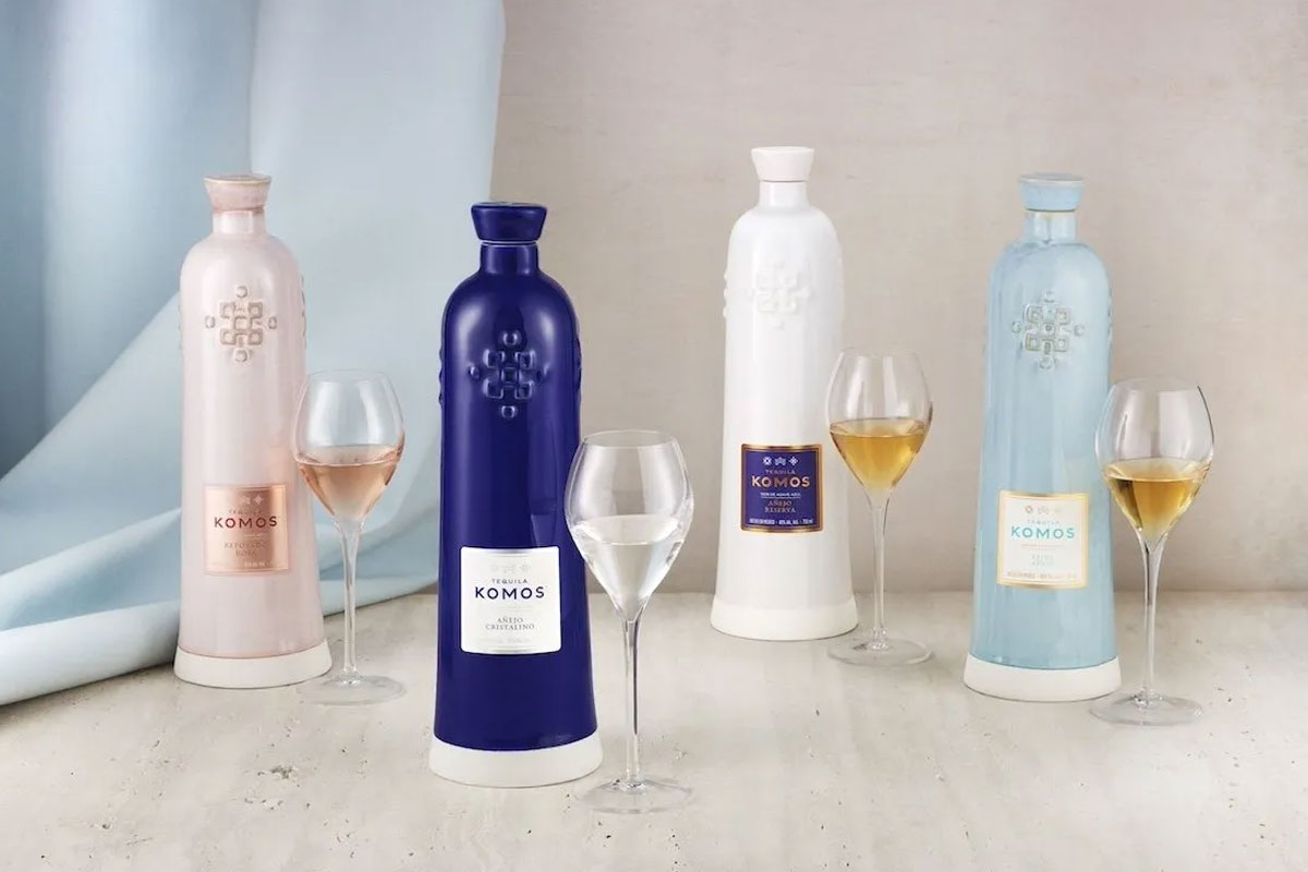 Tequila Komos标志设计含义及龙舌兰品牌设计理念