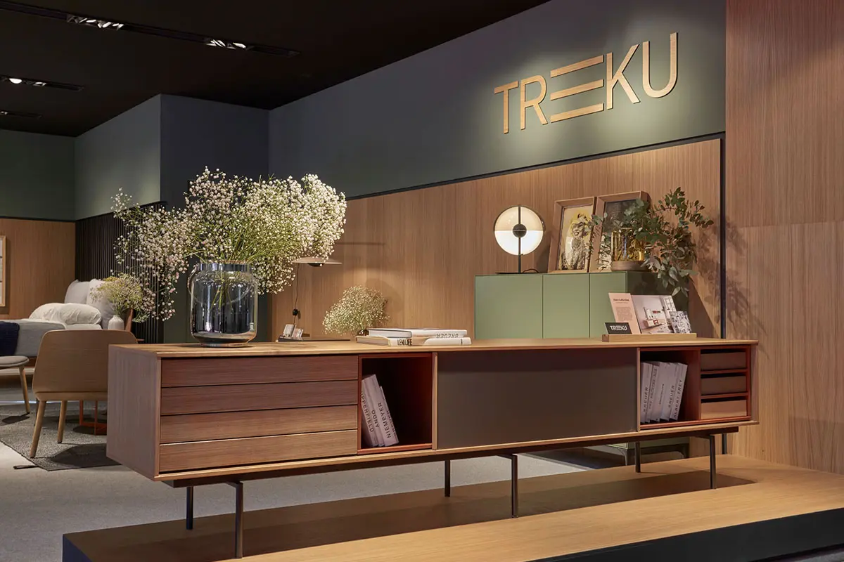 Treku标志设计含义及家具品牌设计理念