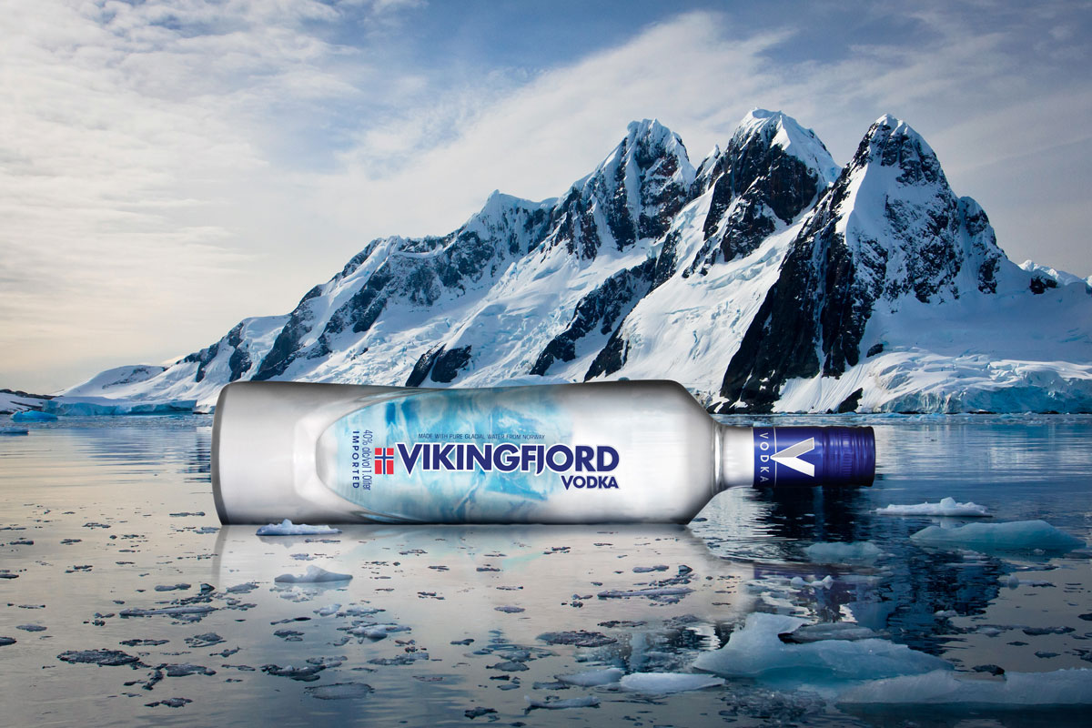 Vikingfjord标志设计含义及利口酒品牌设计理念