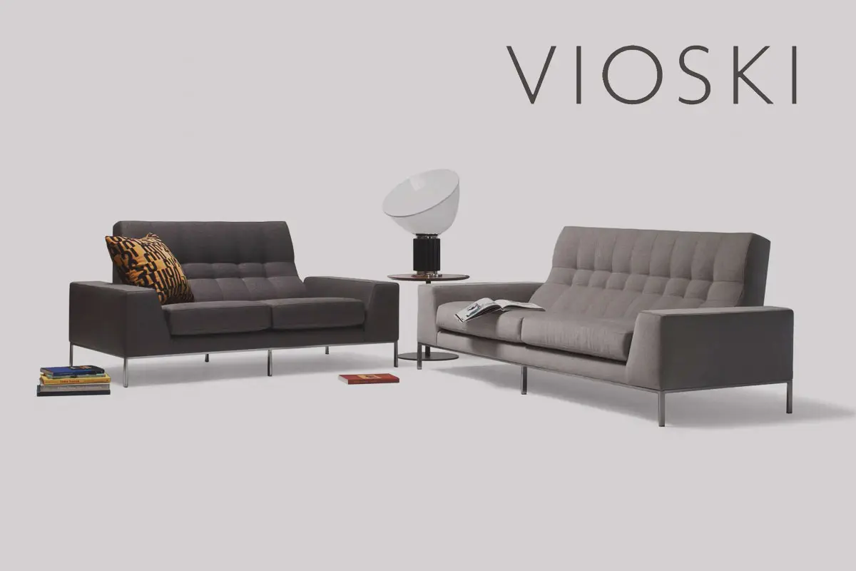 Vioski标志设计含义及家具品牌设计理念