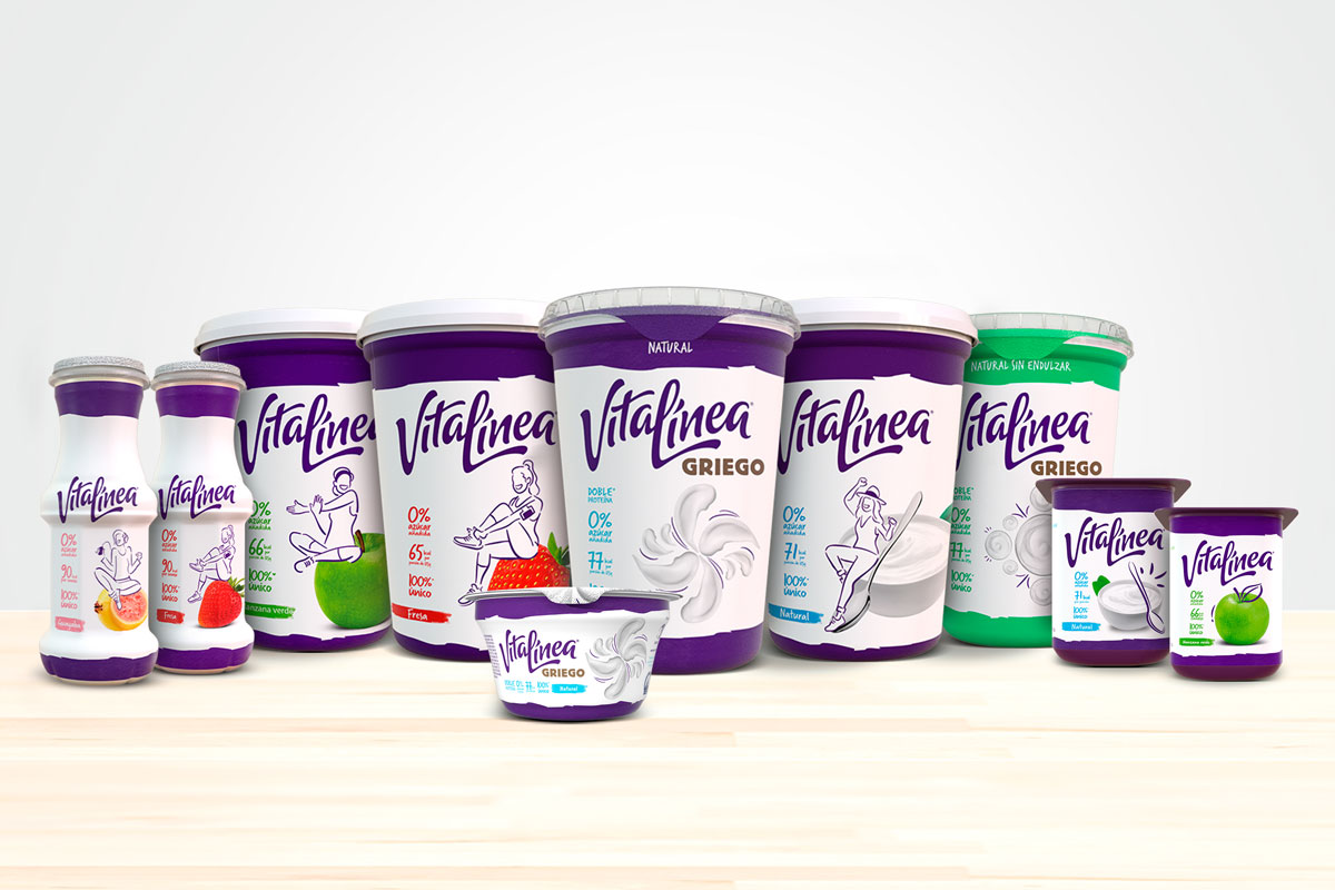 Vitalinea果汁logo设计含义及果汁品牌设计理念