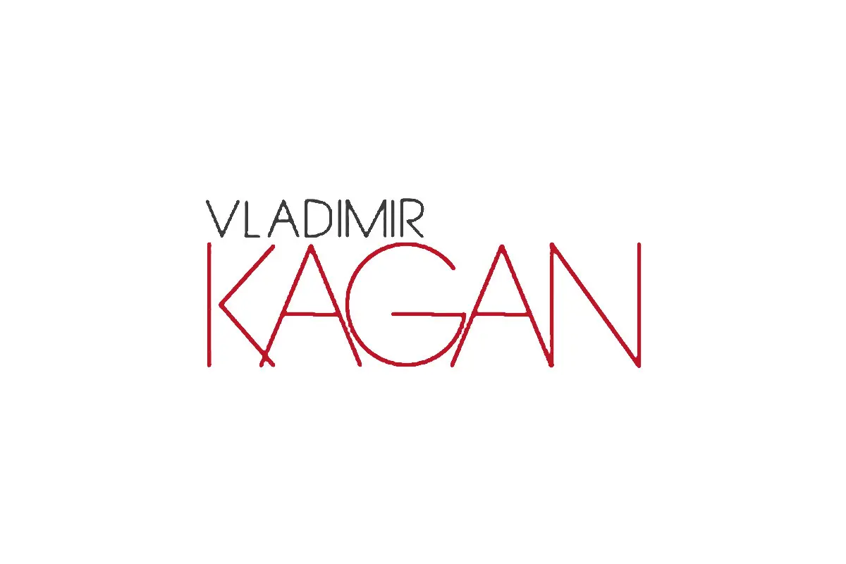 Vladimir Kagan品牌LOGO设计案例-家具行业标志设计方案