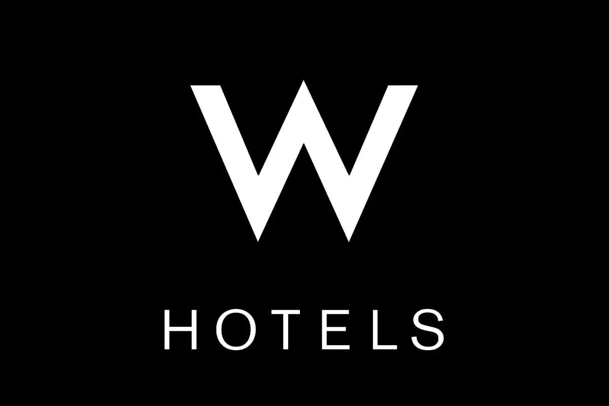 W酒店品牌反白LOGO