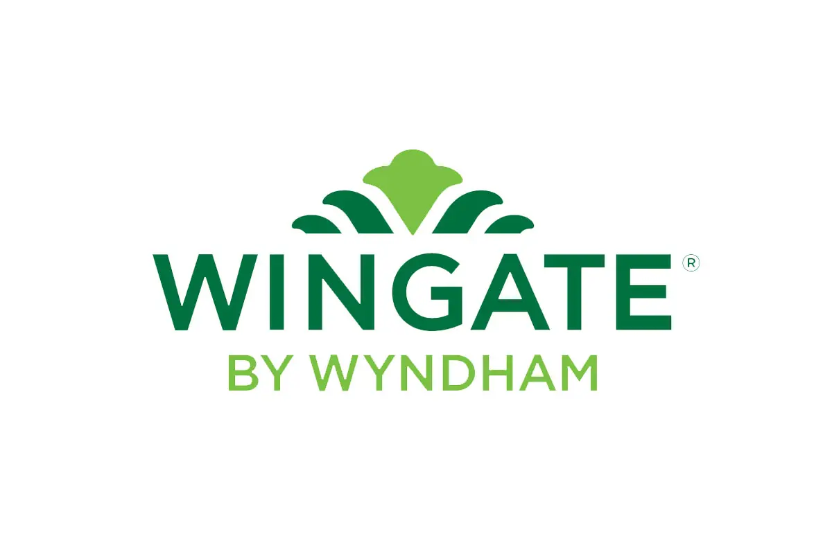 Wingate蔚景温德姆酒店品牌LOGO设计案例-酒店行业标志设计方案