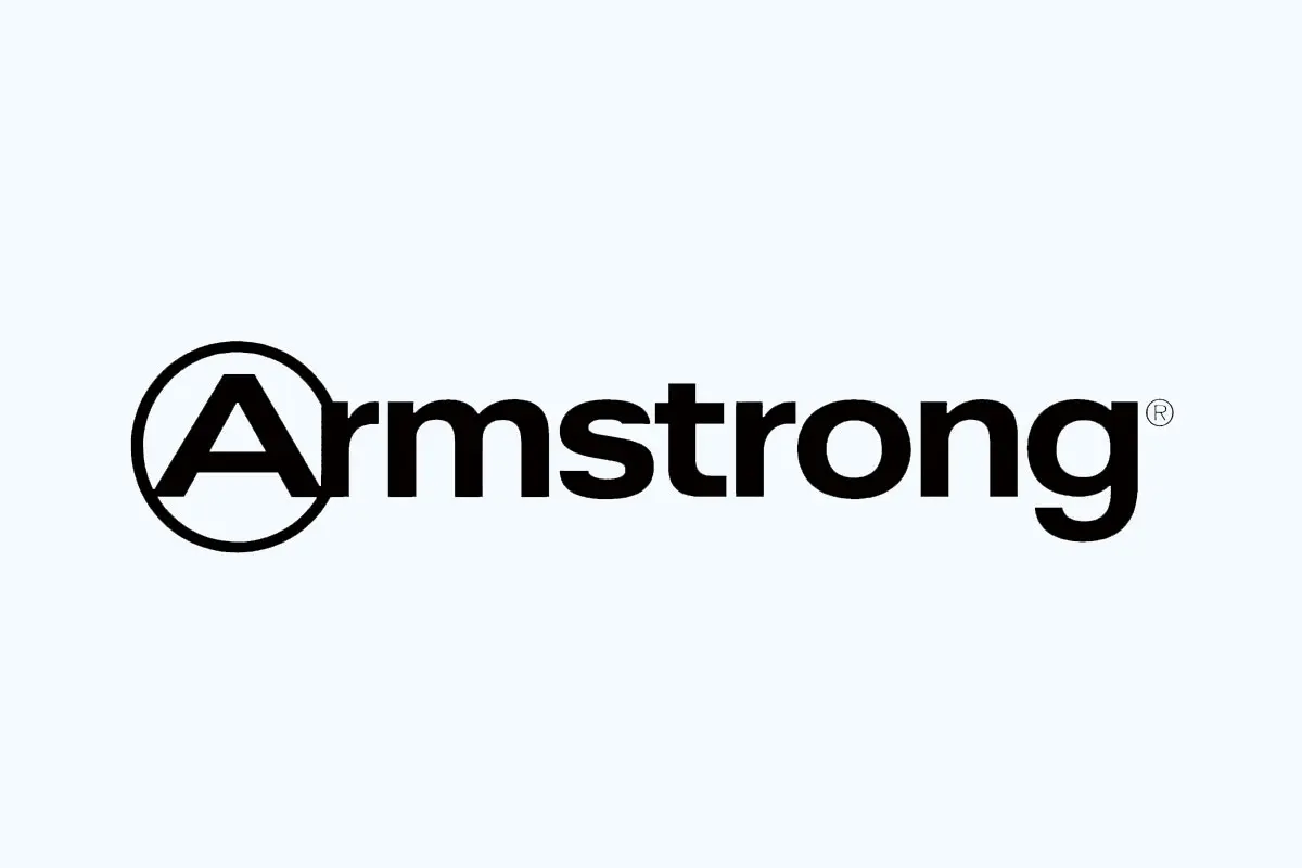 Armstrong阿姆斯壮品牌LOGO设计案例-地板行业标志设计方案