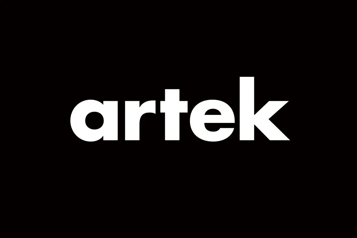 artek反白logo